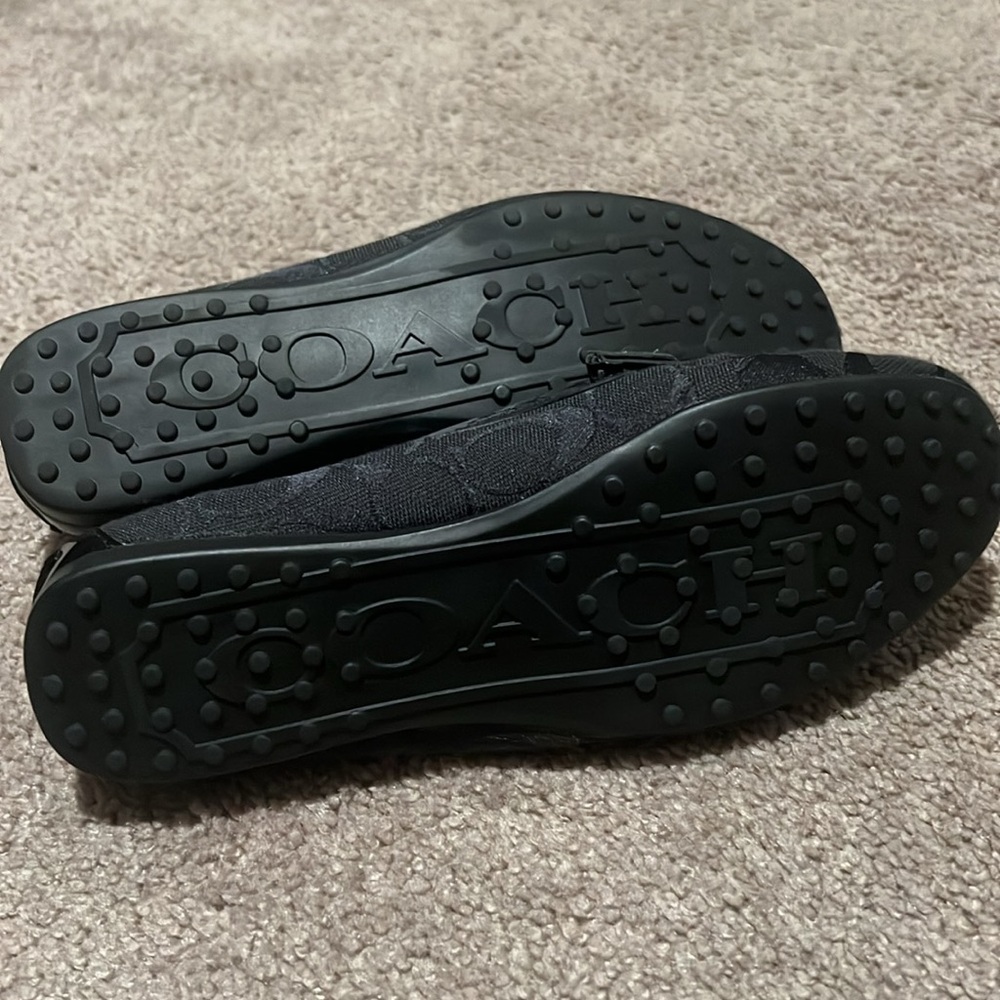 Coach black flats. Size 7.5 - Picture 7 of 8